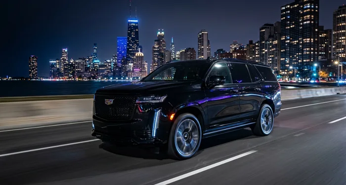 Cadillac Escalade for chauffeur service in Chicago